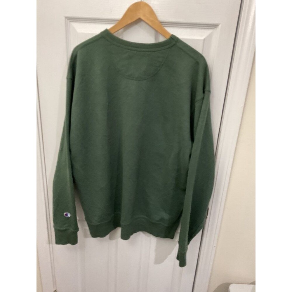 Champion Authentic Green Crewneck Sweatshirt Xl - Picture 2 of 3